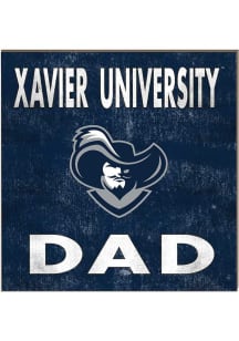 KH Sports Fan Xavier Musketeers 10x10 Dad Sign