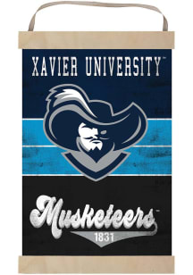 KH Sports Fan Xavier Musketeers Reversible Retro Banner Sign
