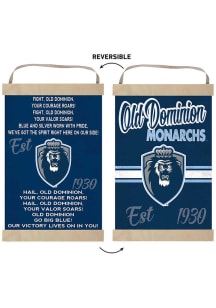 KH Sports Fan Old Dominion Monarchs Fight Song Reversible Banner Sign