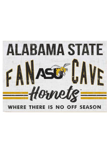 KH Sports Fan Alabama State Hornets 34x23 Fan Cave Sign