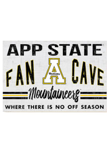 KH Sports Fan Appalachian State Mountaineers 34x23 Fan Cave Sign