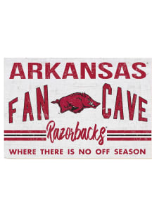 KH Sports Fan Arkansas Razorbacks 34x23 Fan Cave Sign