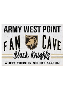 KH Sports Fan Army Black Knights 34x23 Fan Cave Sign