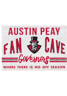 KH Sports Fan Austin Peay Governors 34x23 Fan Cave Sign