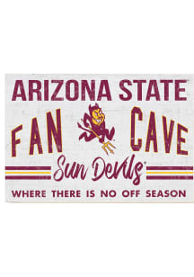 KH Sports Fan Arizona State Sun Devils 34x23 Fan Cave Sign
