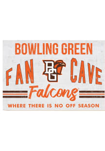 KH Sports Fan Bowling Green Falcons 34x23 Fan Cave Sign