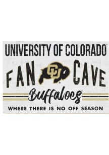 KH Sports Fan Colorado Buffaloes 34x23 Fan Cave Sign