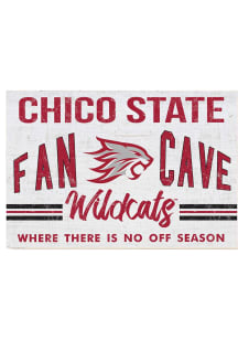 KH Sports Fan CSU Chico Wildcats 34x23 Fan Cave Sign