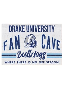 KH Sports Fan Drake Bulldogs 34x23 Fan Cave Sign