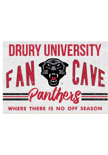 KH Sports Fan Drury Panthers 34x23 Fan Cave Sign
