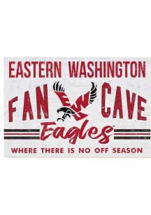KH Sports Fan Eastern Washington Eagles 34x23 Fan Cave Sign