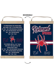 KH Sports Fan Richmond Spiders Fight Song Reversible Banner Sign