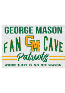 KH Sports Fan George Mason University 34x23 Fan Cave Sign