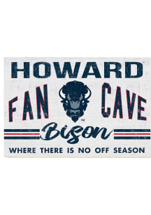KH Sports Fan Howard Bison 34x23 Fan Cave Sign