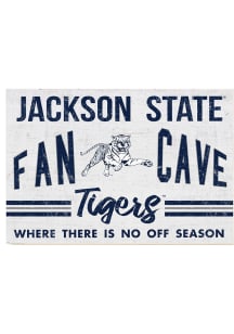 KH Sports Fan Jackson State Tigers 34x23 Fan Cave Sign