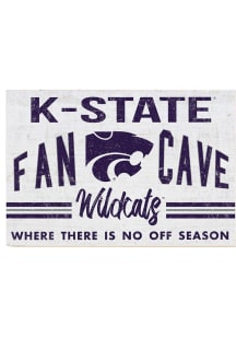 KH Sports Fan K-State Wildcats 34x23 Fan Cave Sign