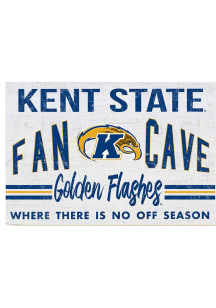KH Sports Fan Kent State Golden Flashes 34x23 Fan Cave Sign