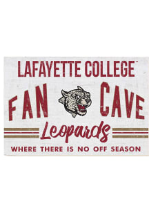 KH Sports Fan Lafayette College 34x23 Fan Cave Sign