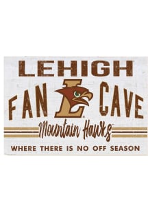 KH Sports Fan Lehigh University 34x23 Fan Cave Sign