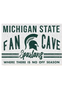 KH Sports Fan Michigan State Spartans 34x23 Fan Cave Sign