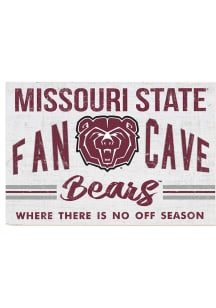 KH Sports Fan Missouri State Bears 34x23 Fan Cave Sign