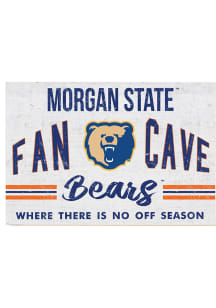 KH Sports Fan Morgan State Bears 34x23 Fan Cave Sign
