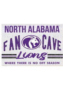 KH Sports Fan North Alabama Lions 34x23 Fan Cave Sign