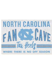 KH Sports Fan North Carolina Tar Heels 34x23 Fan Cave Sign