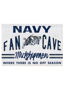 KH Sports Fan Navy Midshipmen 34x23 Fan Cave Sign