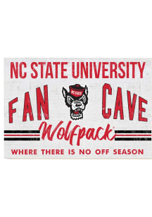 KH Sports Fan NC State Wolfpack 34x23 Fan Cave Sign