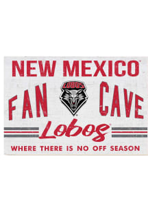 KH Sports Fan New Mexico Lobos 34x23 Fan Cave Sign