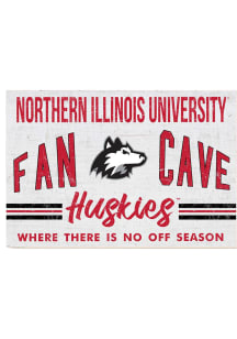 KH Sports Fan Northern Illinois Huskies 34x23 Fan Cave Sign
