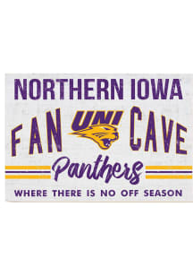 KH Sports Fan Northern Iowa Panthers 34x23 Fan Cave Sign
