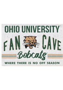 KH Sports Fan Ohio Bobcats 34x23 Fan Cave Sign