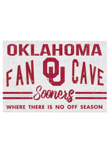 KH Sports Fan Oklahoma Sooners 34x23 Fan Cave Sign