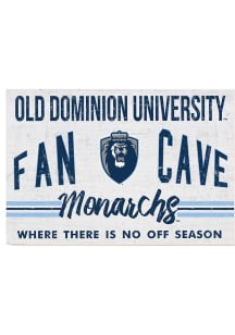 KH Sports Fan Old Dominion Monarchs 34x23 Fan Cave Sign