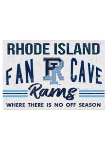 KH Sports Fan Rhode Island Rams 34x23 Fan Cave Sign