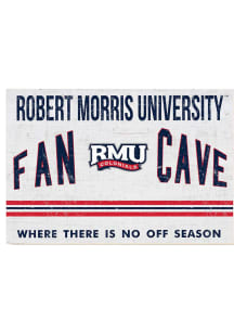 KH Sports Fan Robert Morris Colonials 34x23 Fan Cave Sign