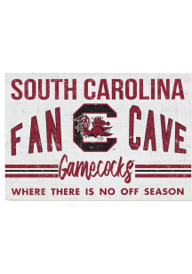 KH Sports Fan South Carolina Gamecocks 34x23 Fan Cave Sign