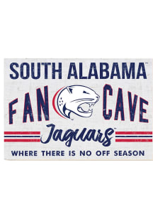 KH Sports Fan South Alabama Jaguars 34x23 Fan Cave Sign