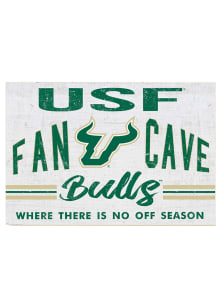 KH Sports Fan South Florida Bulls 34x23 Fan Cave Sign