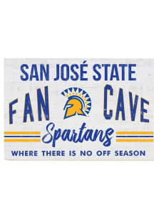 KH Sports Fan San Jose State Spartans 34x23 Fan Cave Sign