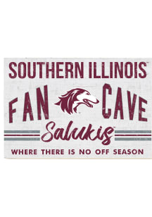KH Sports Fan Southern Illinois Salukis 34x23 Fan Cave Sign