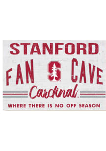 KH Sports Fan Stanford Cardinal 34x23 Fan Cave Sign