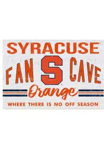 KH Sports Fan Syracuse Orange 34x23 Fan Cave Sign