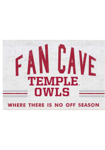 KH Sports Fan Temple Owls 34x23 Fan Cave Sign