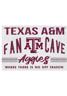 KH Sports Fan Texas A&amp;M Aggies 34x23 Fan Cave Sign