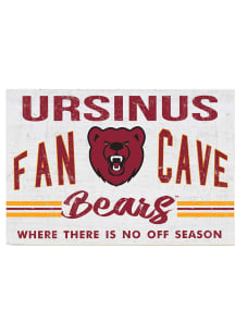 KH Sports Fan Ursinus Bears 34x23 Fan Cave Sign