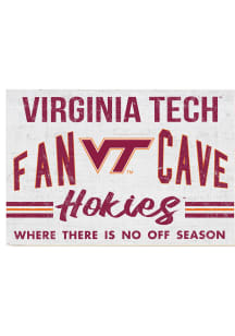 KH Sports Fan Virginia Tech Hokies 34x23 Fan Cave Sign