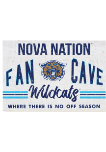 KH Sports Fan Villanova Wildcats 34x23 Fan Cave Sign